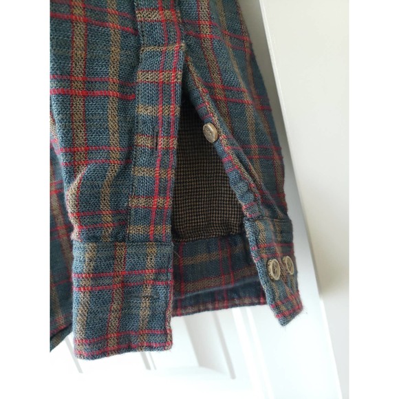 Carbon 2 Cobalt Double Cloth Flannel Men's Shirt - Picture 3 of 8